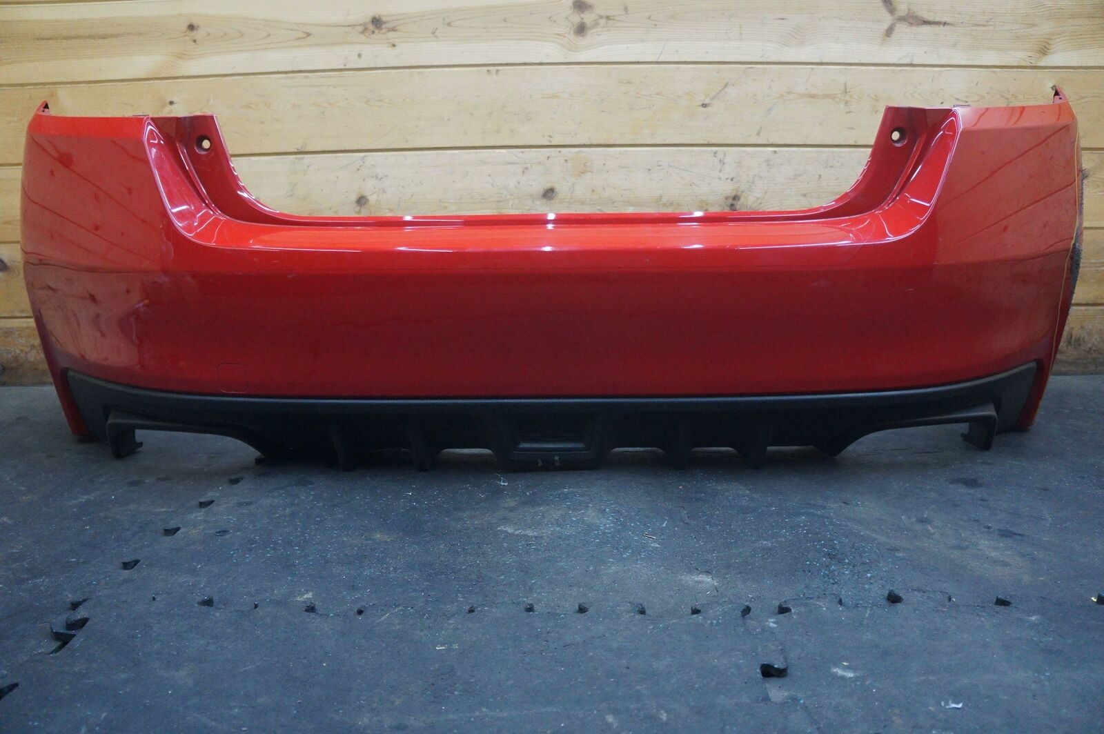 Rear Bumper Cover Pure Red 57704VA022 OEM Subaru WRX & STI 2015-21 ...