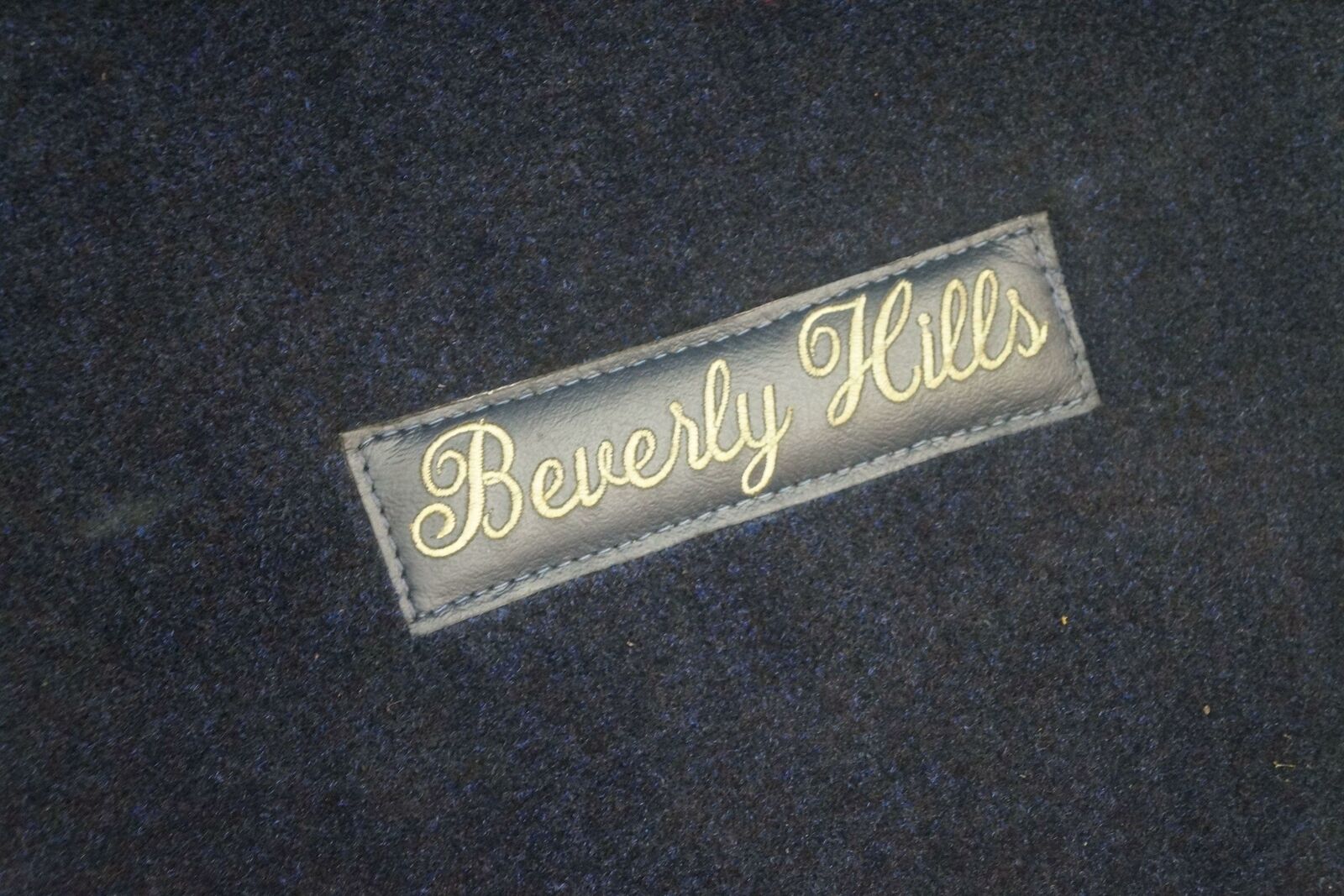 Set 5 Front Rear Floor Mat Carpet Beverly Hills Blue Beige Aston