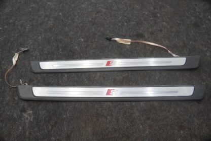 Set 2 Front Door Sill Scuff Plate Trim Cover Panel Strip 8V4947417 Audi S3 17-20 - Image 2