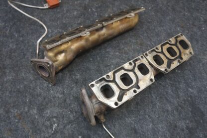 Set 2 Left Right Engine Manifold 07C253018 Bentley Continental Flying Spur 2006 - Image 10