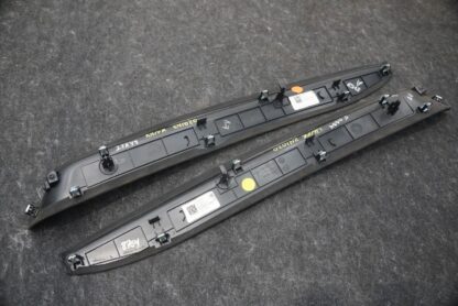 Set 2 Left Right Sun Visor Mirror Bezel Trim Panel 1050286-04-E Tesla Model X 16 - Image 3