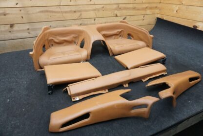 Set Rear Seat Assembly W/ Upper & Side Trim OEM Ferrari California 2012-14 *Note - Image 3