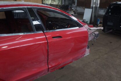 Front Right Door Shell Red (ppmr) OEM 6006622-E0-H Tesla Model S 2012-2020 - Image 3