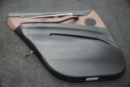 Rear Left Interior Door Trim Panel Terra 51427484615 OEM BMW X5 F15 2014-18 - Image 3