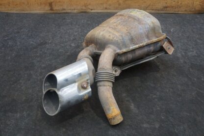 Rear Right Exhaust Muffler 99611113158 Porsche 911 Carrera Cabrio 996 04 *note*