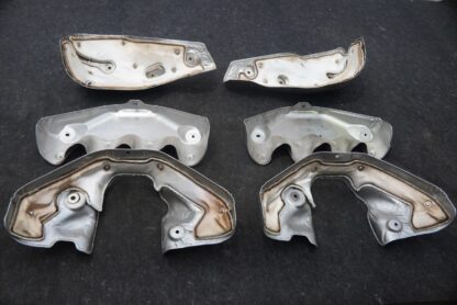 Set 6 Exhaust Manifold Heat Shield Cover Panel 12673965 Chevrolet Corvette C8 - Image 3