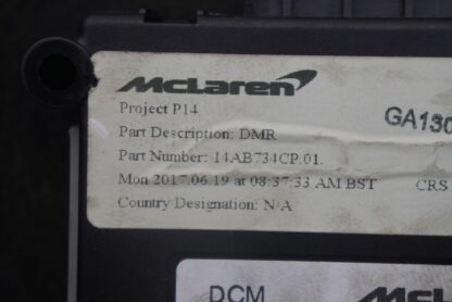 Front Right Passenger Door Computer Control Module 14M0655CP McLaren 720S 2018 - Image 6