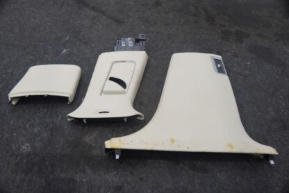 Right B Pillar Post Cover Trim Panel Cream 4W0867240 Bentley Flying Spur 2013-18