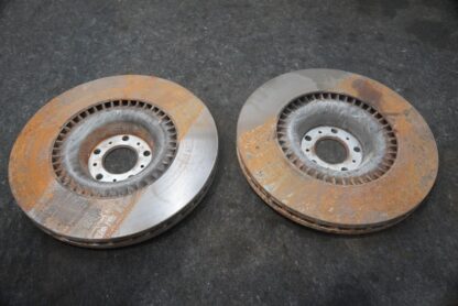 Set 2 Front Disc Brake Rotor 3W0615301K OEM Bentley Flying Spur 2006-13+ GT GTC - Image 4