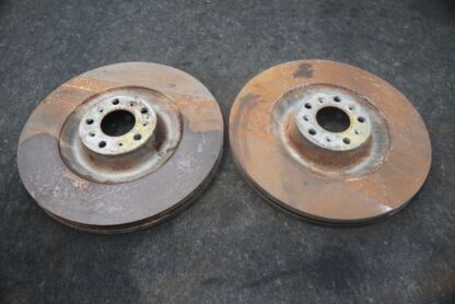 Set 2 Front Disc Brake Rotor 3W0615301K OEM Bentley Flying Spur 2006-13+ GT GTC