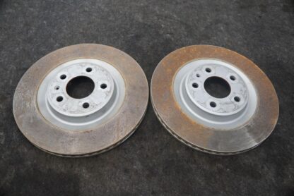 Set 2 Rear Left Right Disc Brake Rotor Porsche Macan 2019