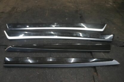Set 4 Interior Door Trim Panel Wood Insert 51417225547 BMW M5 528 550 F10 11-16