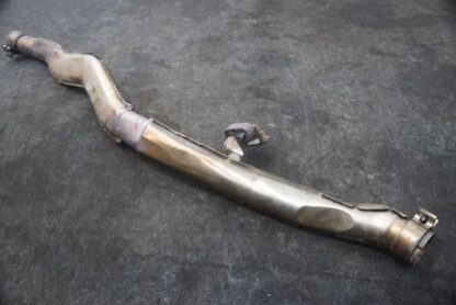 Left Exhaust Muffler Silencer Extension Pipe 300459 Ferrari California T 2015-18 - Image 2