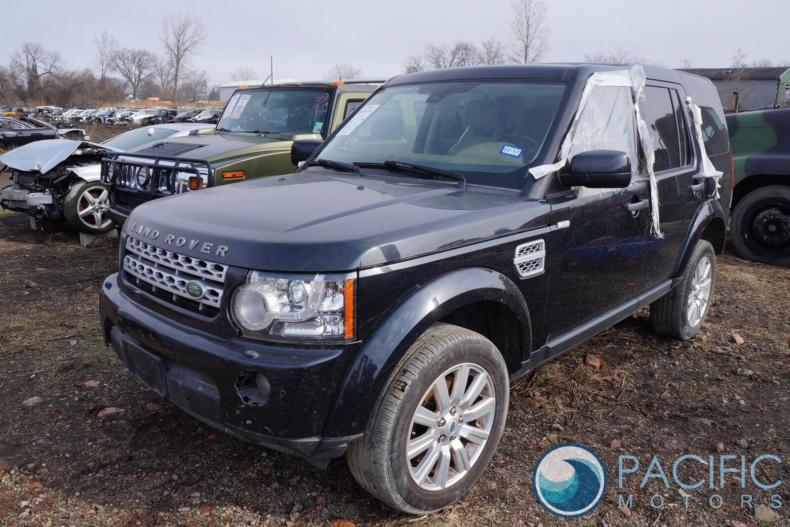 Rear Left Interior Quarter Panel Trim Lr016697 Land Rover Lr4 2010 16 Note