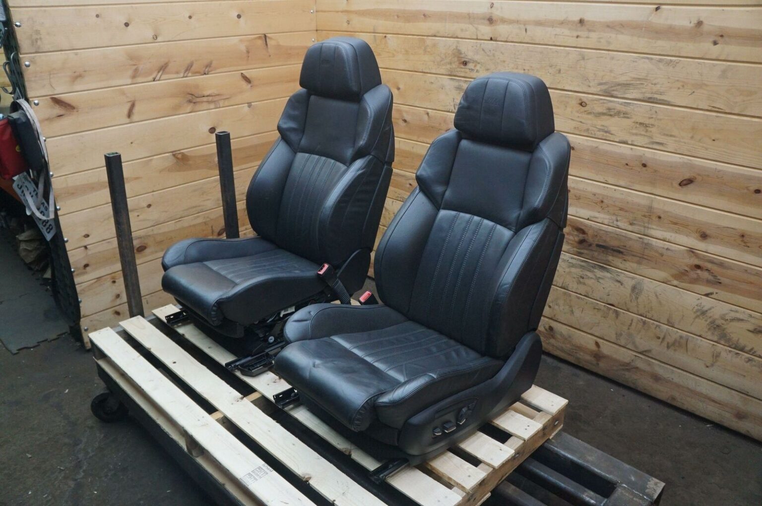 Set Front Left Right Driver Passenger Seat Black Sport Comfort BMW F10 ...