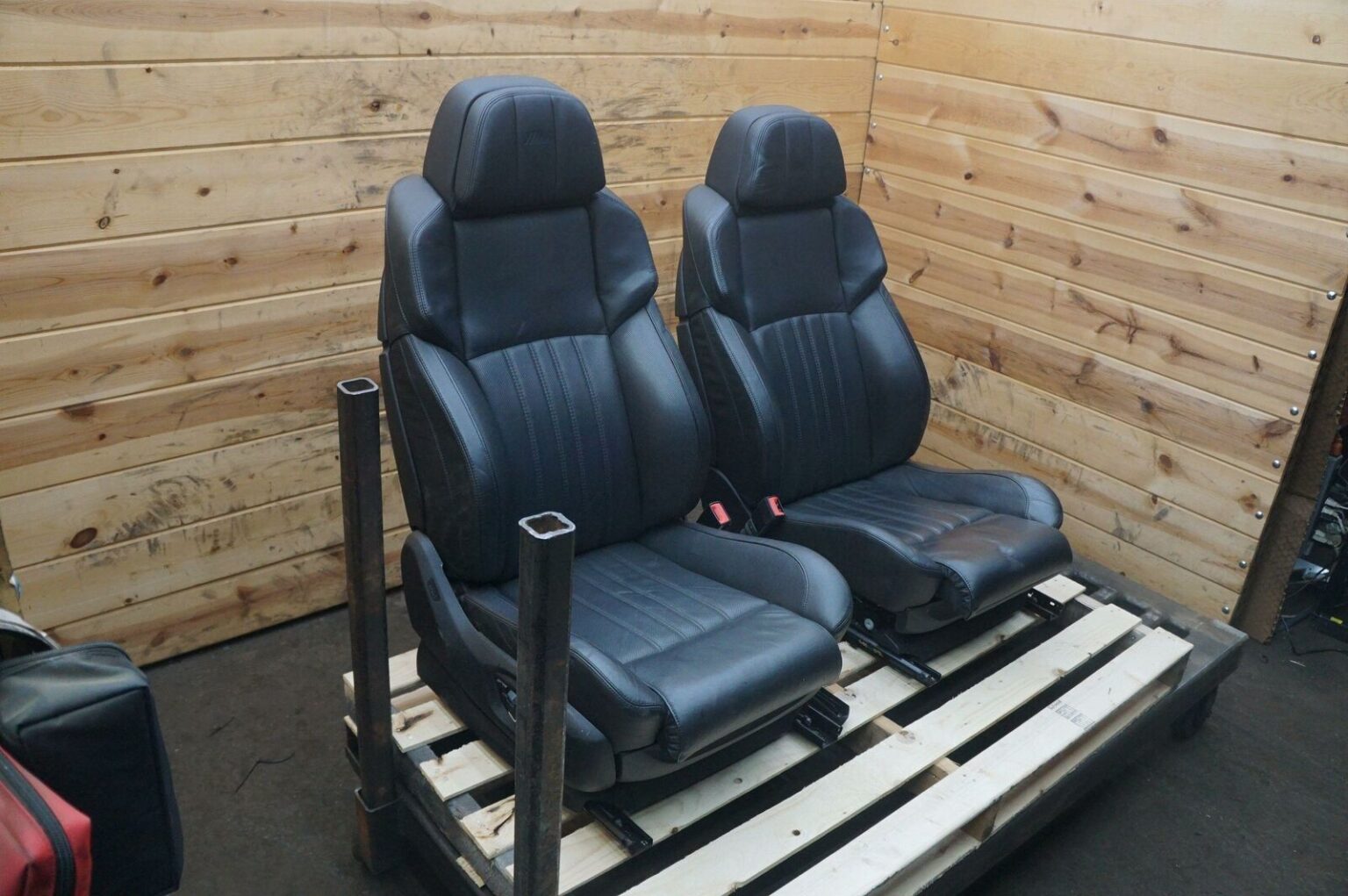 Set Front Left Right Driver Passenger Seat Black Sport Comfort BMW F10 ...