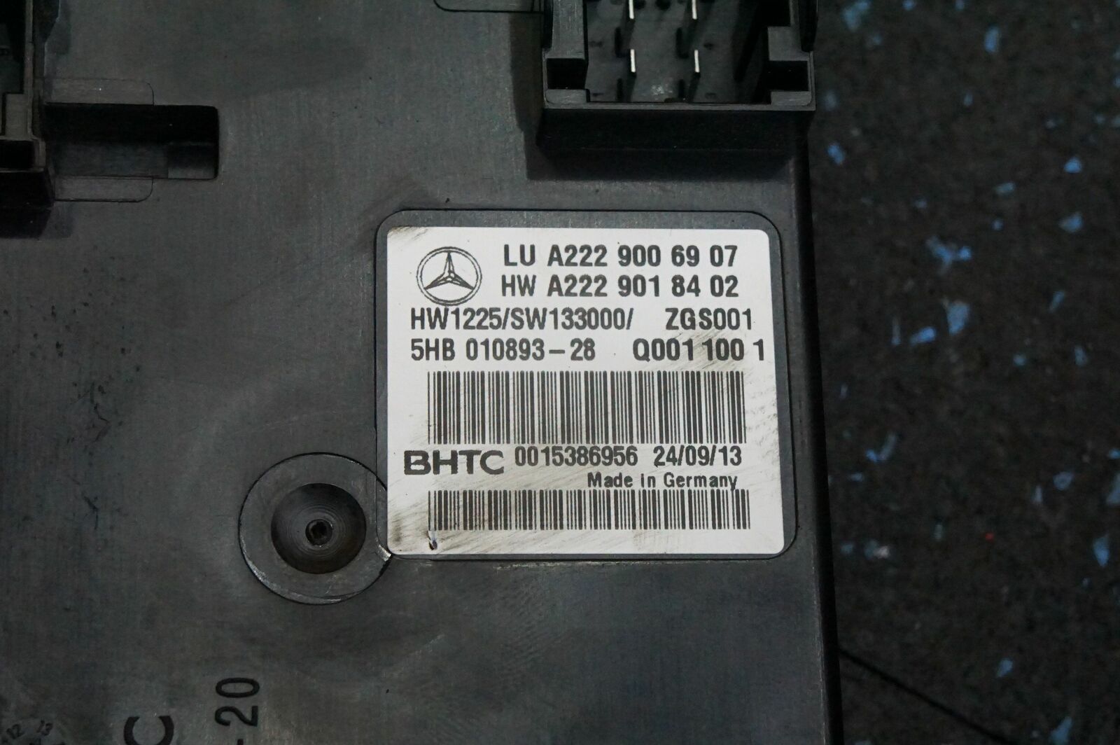 Temperature HVAC Heater Control Module 2229006407 Mercedes S550 S63 ...