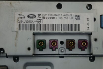 Center Dash Information Radio Navigation Display OEM Fx5310e889ad Jaguar F-type - Image 2