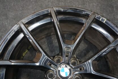 Front 20x8' Inch Black 5 Spoke Wheel Rim 36118072023 Bmw M850i G16 2019-24 *Note - Image 11