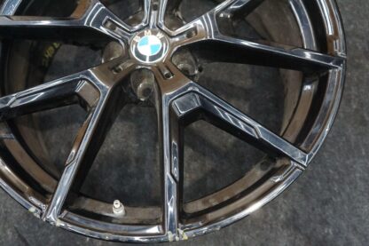 Front 20x8' Inch Black 5 Spoke Wheel Rim 36118072023 Bmw M850i G16 2019-24 *Note - Image 13