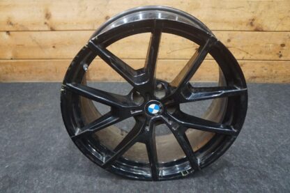 Front 20x8' Inch Black 5 Spoke Wheel Rim 36118072023 Bmw M850i G16 2019-24 *Note