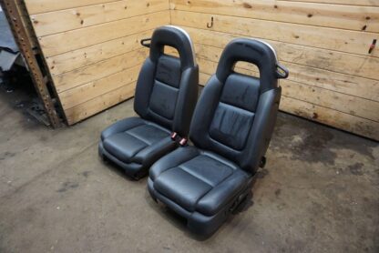 Set Front Driver Passenger Power Heated Leather Bucket Seat Chevrolet SSR 03-06 - Image 2