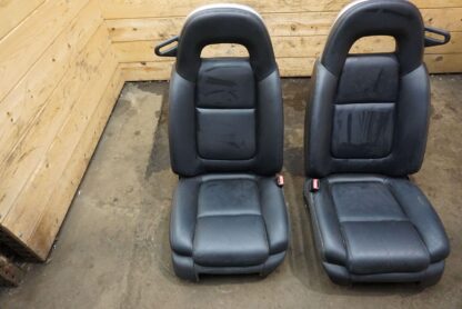 Set Front Driver Passenger Power Heated Leather Bucket Seat Chevrolet SSR 03-06 - Image 4