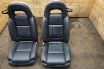 Set Front Driver Passenger Power Heated Leather Bucket Seat Chevrolet SSR 03-06 - Image 5