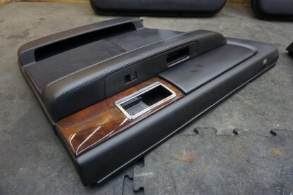 Set Of 4 Front Rear Left Right Door Trim Panel Ebony OEM Navigator 15-17 *NOTE* - Image 2