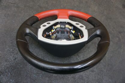 Steering Wheel Assembly Black Red Rosso 68070930 Ferrari 612 Scaglietti Sessanta - Image 3