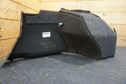 Left Side Rear Compartment Trunk Trim Black 9718682236B0 Panamera 971 G2 2017-21 - Image 5