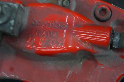 Rear Left Brake Caliper Red Brembo OEM 1078541-01-B Tesla Model S 2012-2020 - Image 9