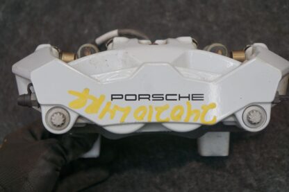 Rear Left Brembo Brake Caliper & Bracket White 9j1615423 Porsche Taycan 20-23 Lh - Image 9