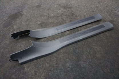 Set Front Left Right Door Sill Plate Cover 1035985-00-E Tesla Model X 2016-20