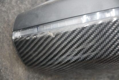 Left Driver Door Mirror Heated Carbon Fiber Cover 8V5857409AA Audi S3 2017-20 A3 - Image 5