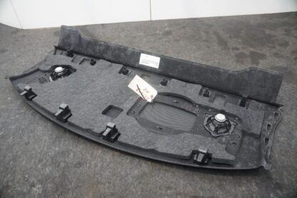 Rear Parcel Shelf Package Tram Trim Cover Panel Black 8B5863411 OEM Audi S3 2017 - Image 3