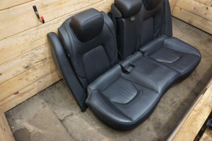 Set Front Rear Seat Assembly Black Leather Maserati Quattroporte M156 2014-17 - Image 14