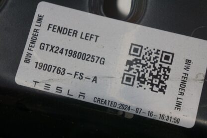 Front Left Fender Wing 1900763-FS-A Tesla Cybertruck Foundation Series 24 *Note - Image 16