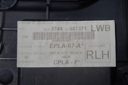 Rear Left Door Speaker Sub Woofer Panel LR047119 OEM Range Rover L405 2017 - Image 5