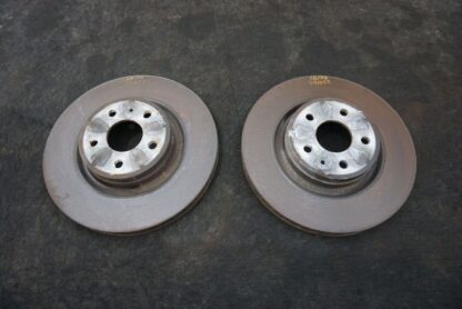 Set 2 Front Left Right Disc Brake Rotor OEM 1025099-00-B Tesla Model X 75D 16-20