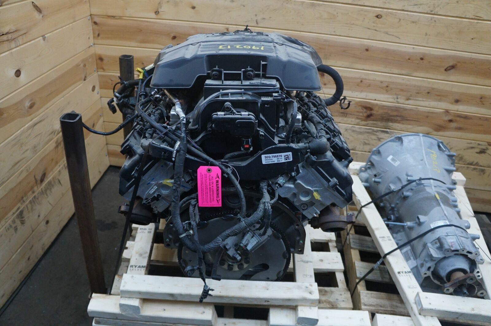5.7L V8 Hemi Engine Dropout Assembly Dodge RAM 1500 2016 ...