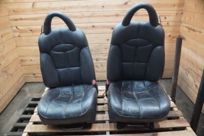 Set 2 Front Left Right Driver Passenger Seat Leather OEM Plymouth Prowler 1999