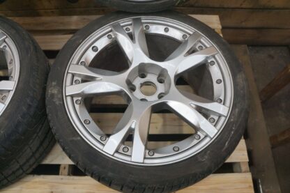 Set Callisto Wheel Rim Tire 19x8.5" 19x11" 5x112 Oem Lambo Gallardo R8 *NOTE* - Image 10