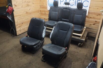 Set Of Front Rear Left & Right Seat Black OEM Ford F150 Shelby P552 2016 *Note* - Image 4