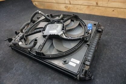 Front Radiator Condenser Fan Cooling Pack 670109996 Maserati Ghibli M157 2014-20 - Image 7