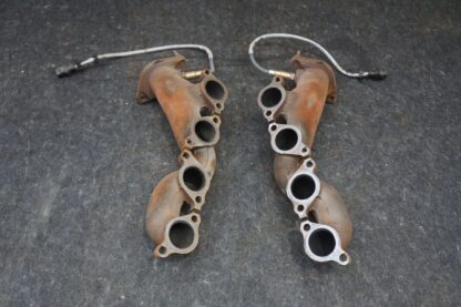 Set Left & Right Engine Exhaust Manifold 5.0l Aj133 Aj812275 Jaguar F-type 14-19 - Image 7