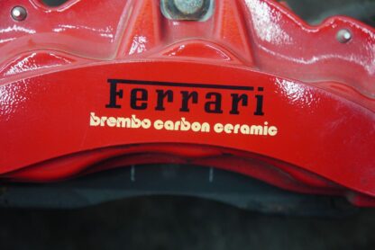 Front Left Brake Caliper Red 297304 OEM Ferrari California T 2015-18 - Image 5