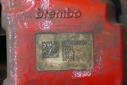 Front Right Side Brembo Brake Caliper Red 670009176 Maserati Ghibli M157 14-17+ - Image 9