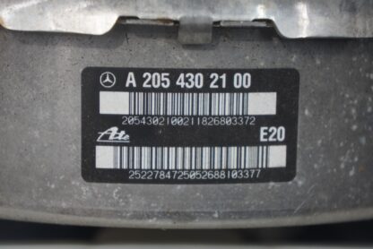 Power Brake Booster Servo Master Cylinder 2054301400 Mercedes C63s AMG C205 2019 - Image 4