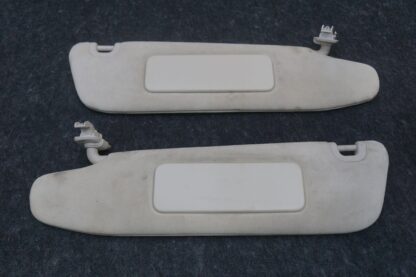 Set Of 2 Front Left Right Sun Visor Mirror OEM 1007471-01-J Tesla Model S 12-20 - Image 4